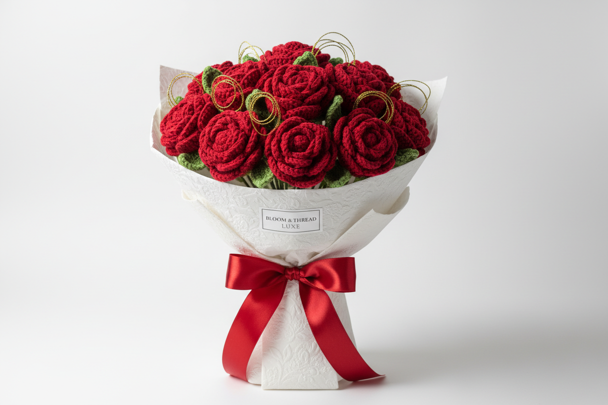 Luxury Red Roses Bouquet